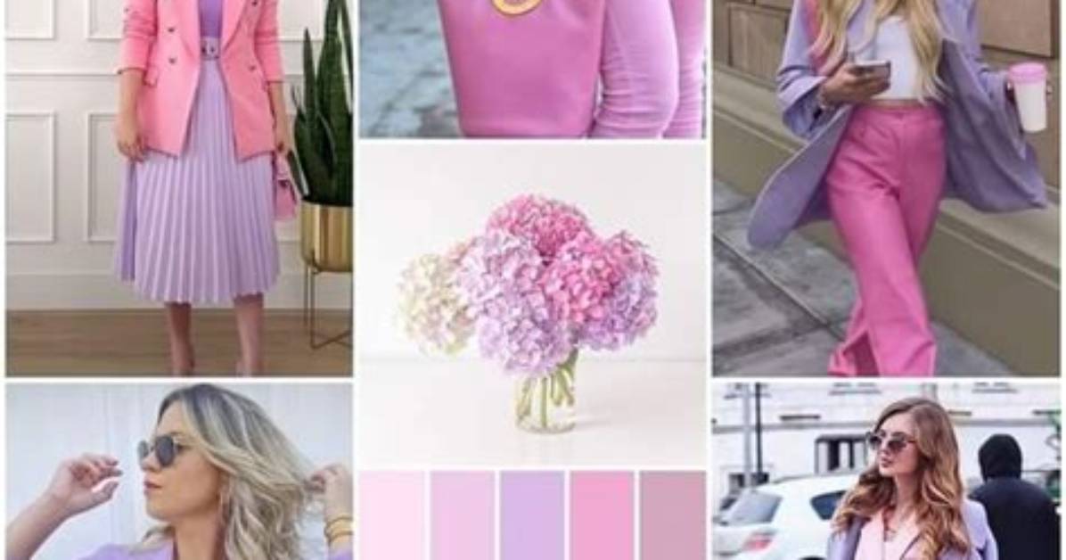 Does Pink Go with Lilac?
