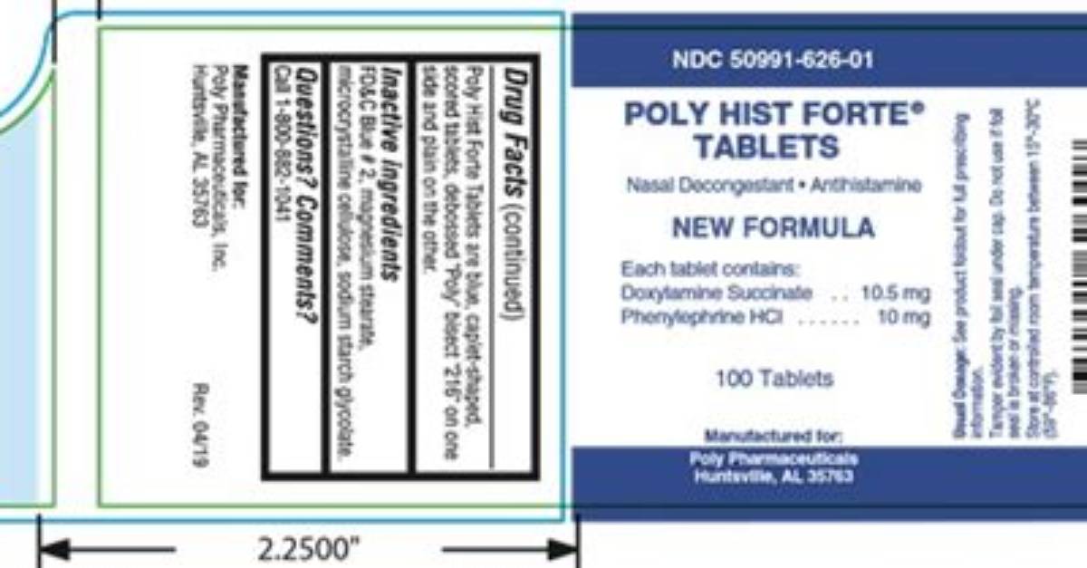Does Poly Hist Forte Cause Drowsiness?
