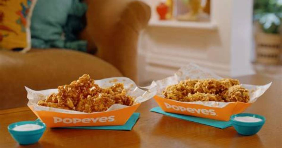 Does Popeyes Wings