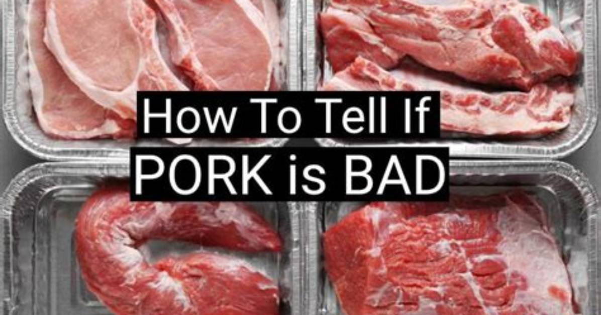Does Pork Smell Bad