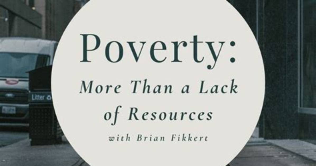 Does Poverty Mean Poor?