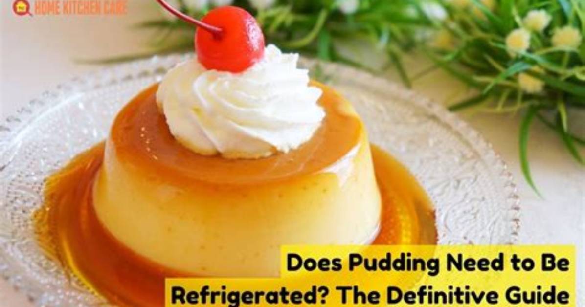 Does Pudding Set as It Cools?