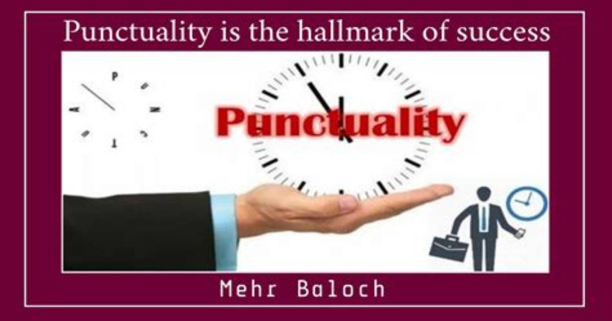 Does Punctuality Help Us?