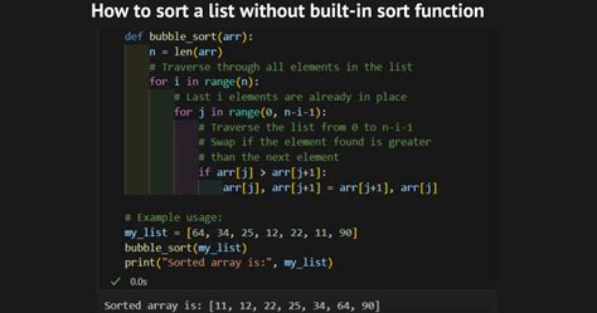 Does Python Have a Sorted List?
