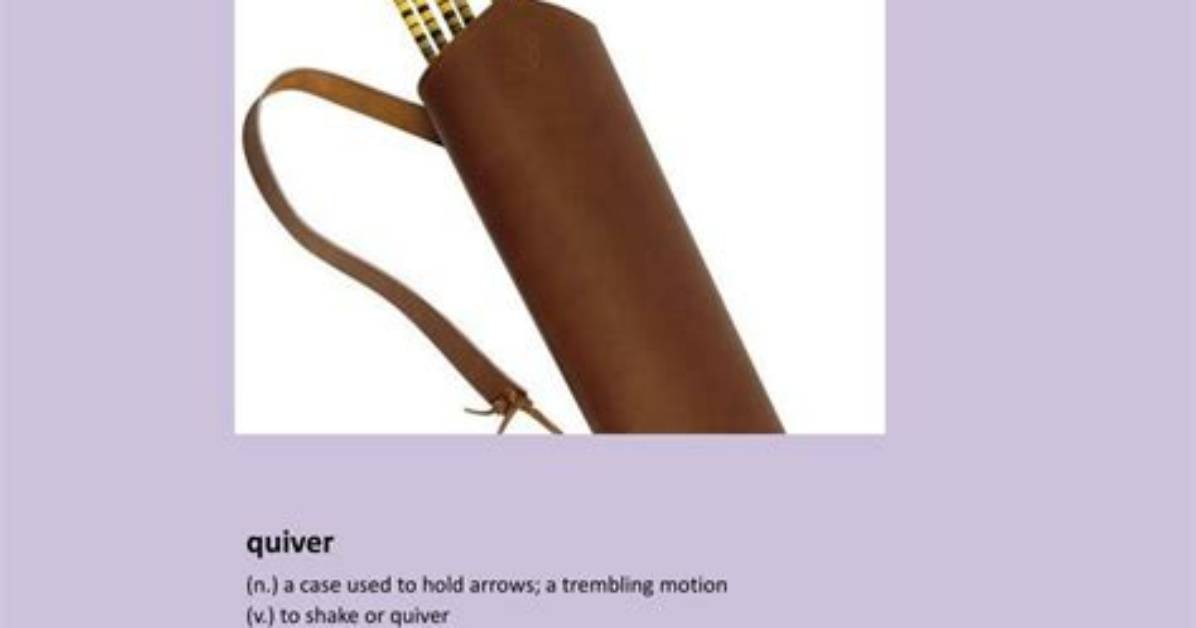 Does Quiver Mean Shake?