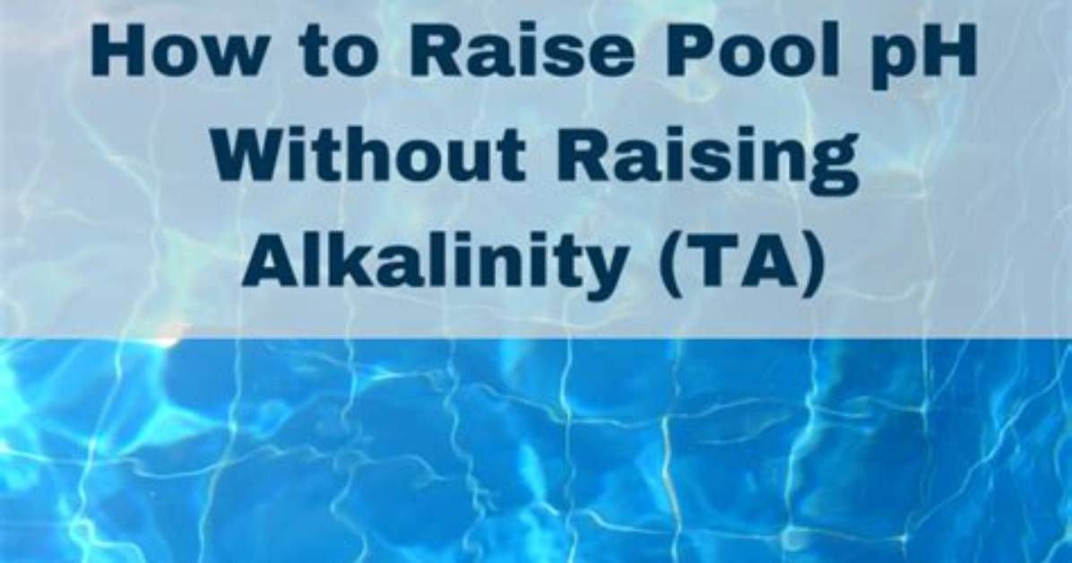 Does Raising Alkalinity Raise Ph?