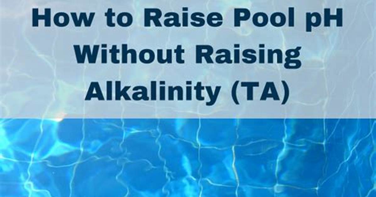 Does Raising pH Raise Alkalinity