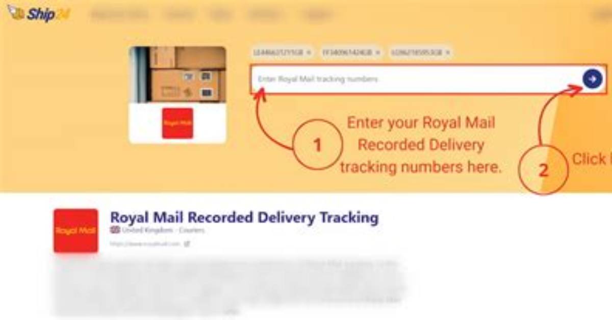 Does Recorded Delivery Come with Normal Post?