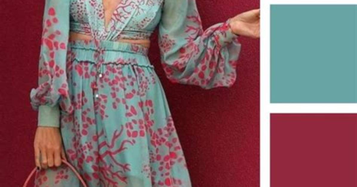 Does Red Match with Turquoise?