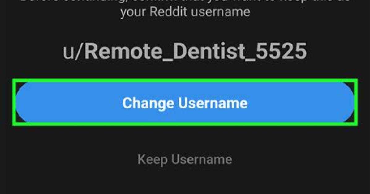 Does Reddit Assign You a Username?