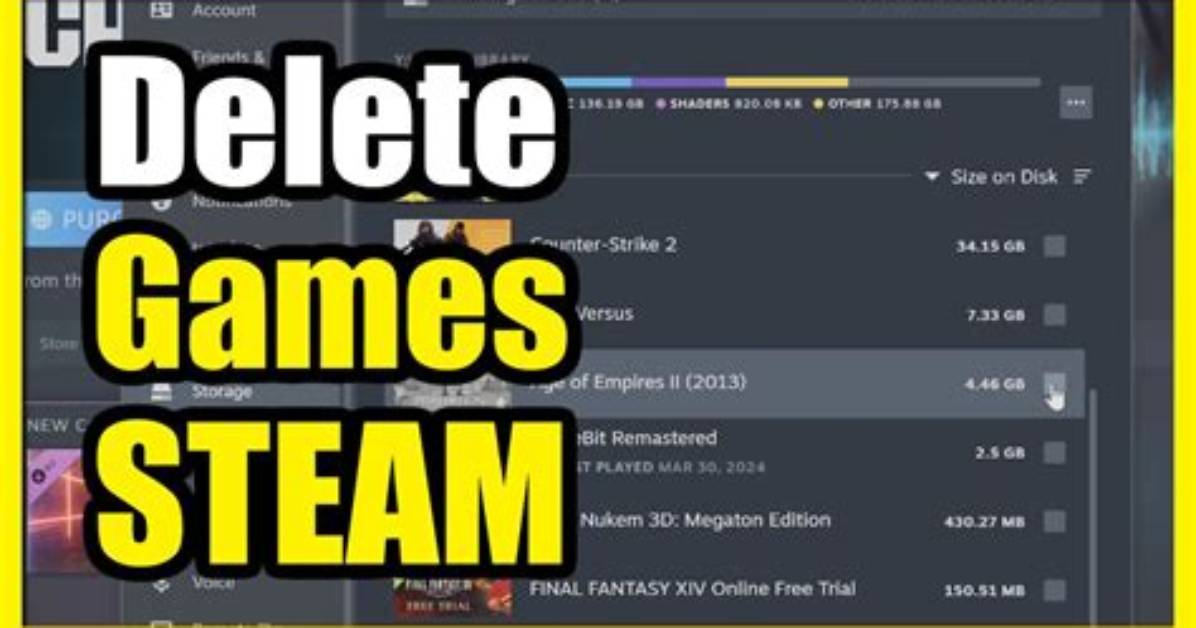 Does Reinstalling Steam Delete Games?