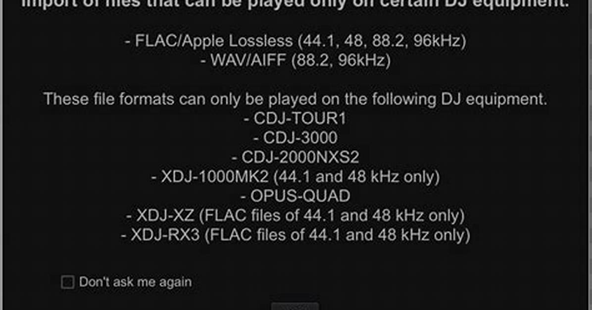 Does Rekordbox Support Aiff?