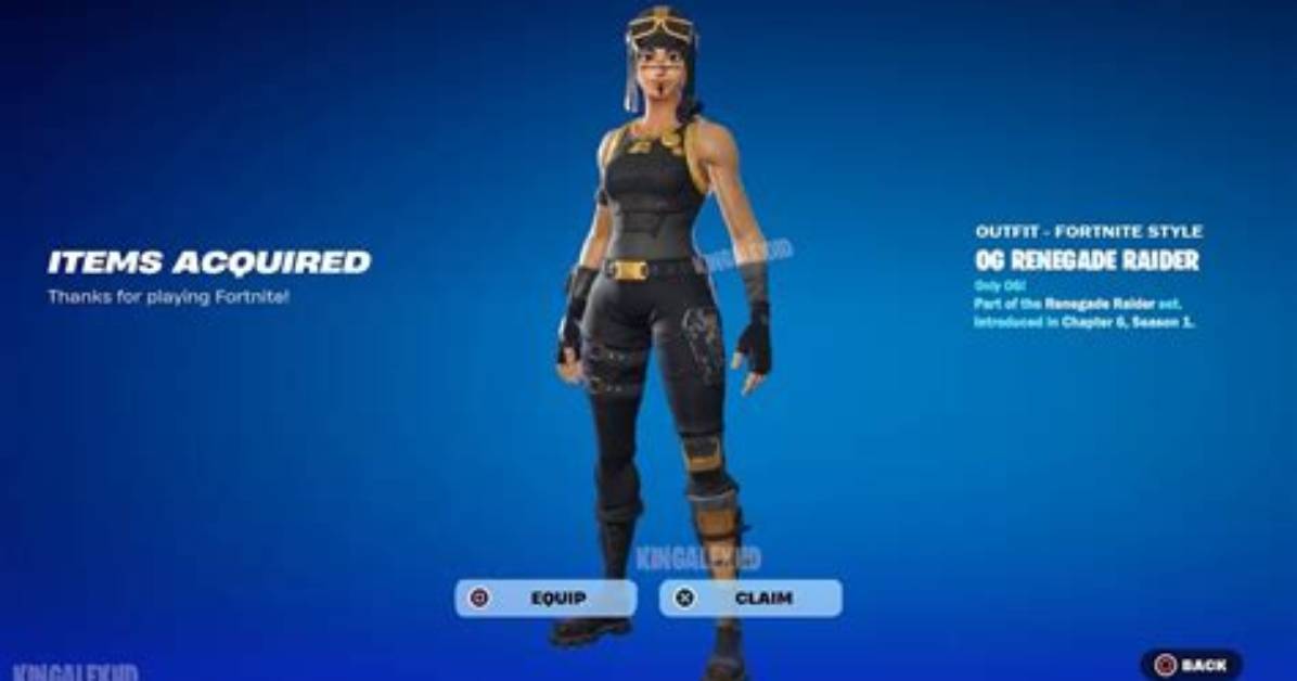 Does Renegade Raider Have Selectable Styles?