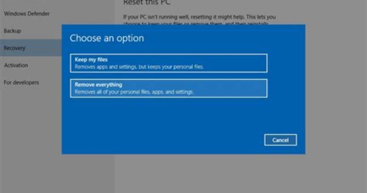 Does Resetting Windows 10 Remove Product Key?