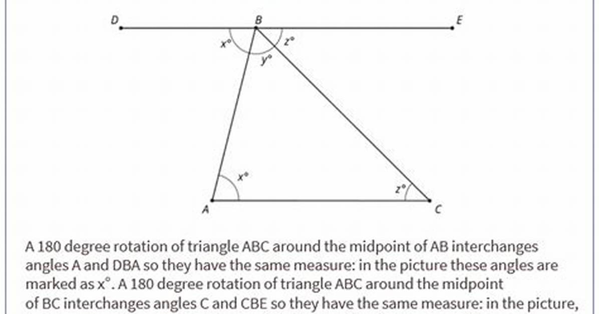 Does Right Angle Triangle Have Parallel Lines?