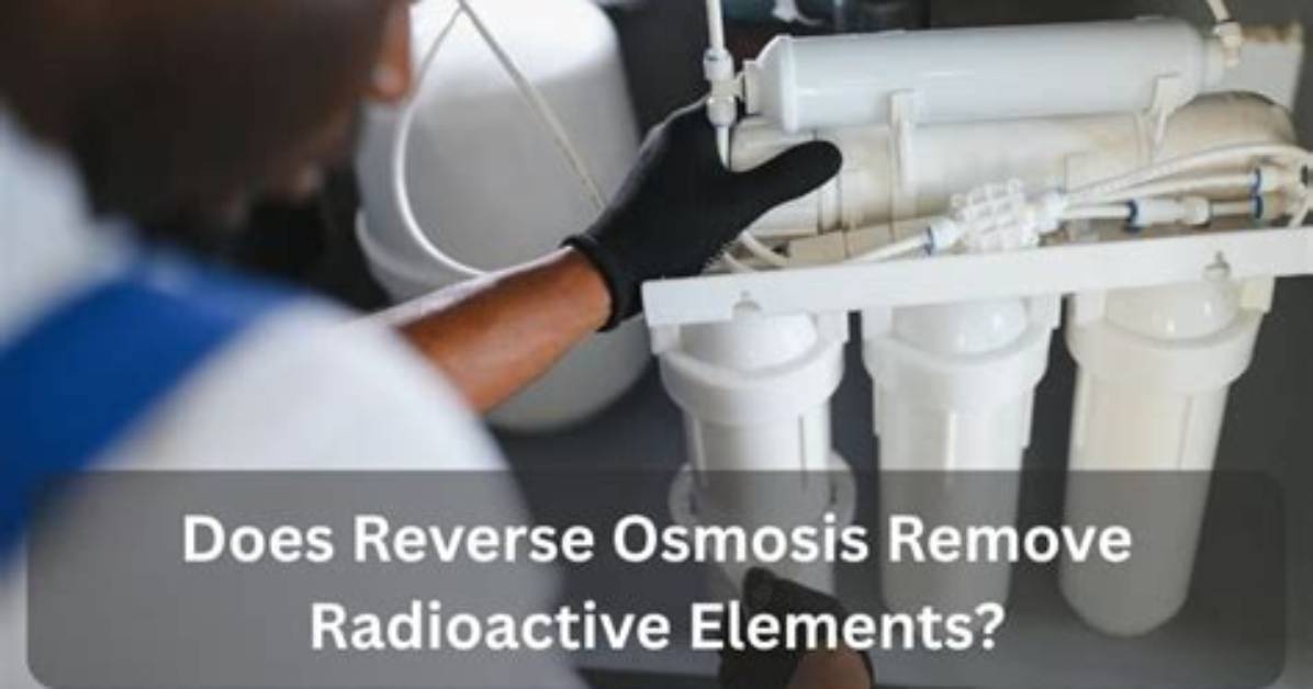 Does Ro Remove Radon
