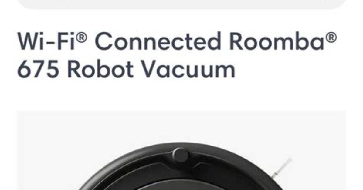 Does Roomba 675 Require Wifi