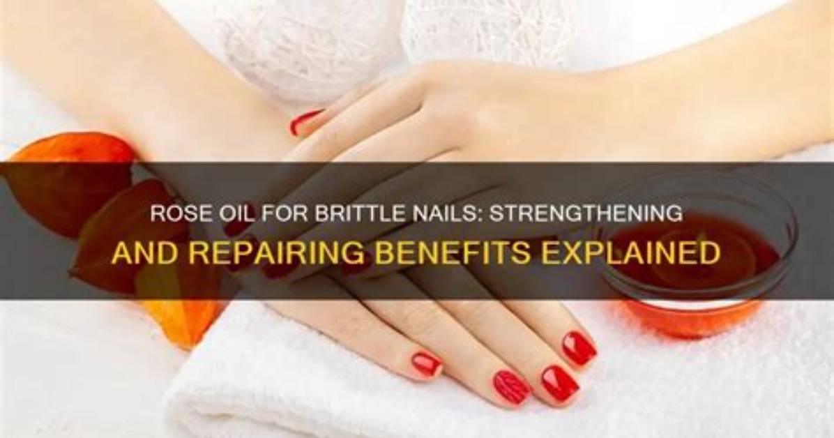 Does Rose Oil Help Nails?