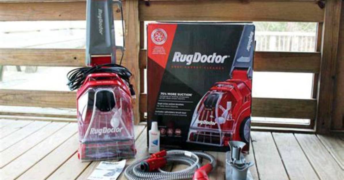 Does Rug Doctor Sanitize