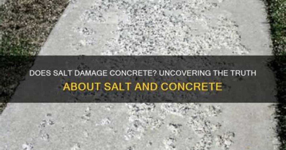 Does Salt Destroy Concrete