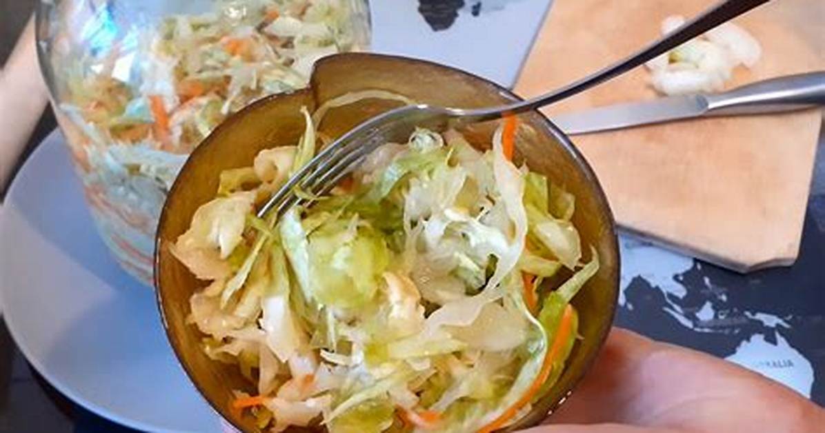 Does Salt Ferment Cabbage