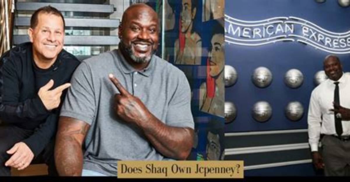 Does Shaq Own Jcpenney?