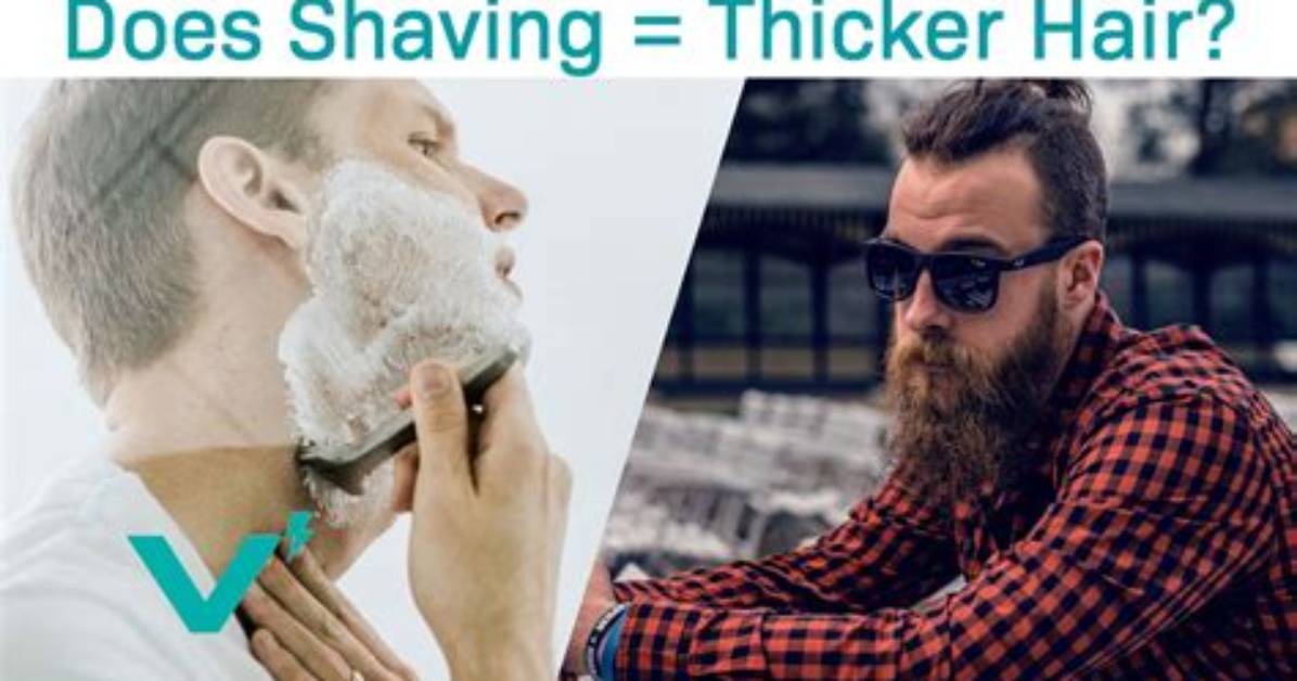 Does Shaving Make Hair Thicker?