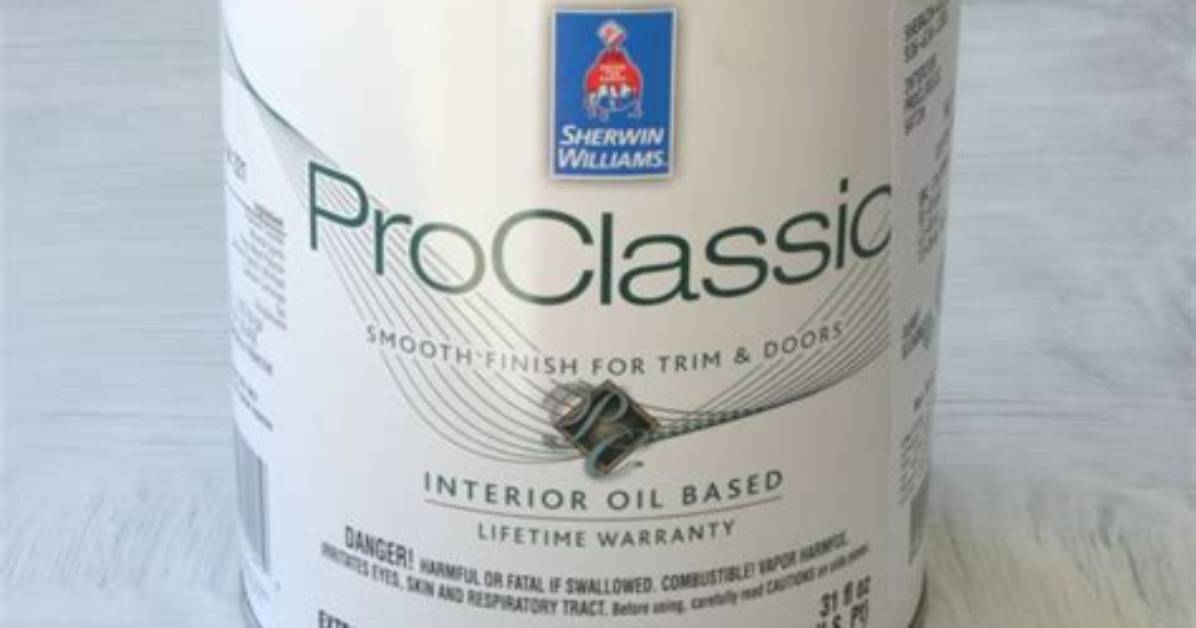 Does Sherwin Williams Sell Oil Based Paint?