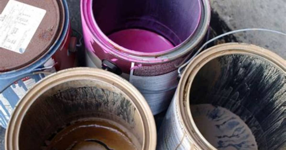 Does Sherwin Williams Take Empty Paint Cans