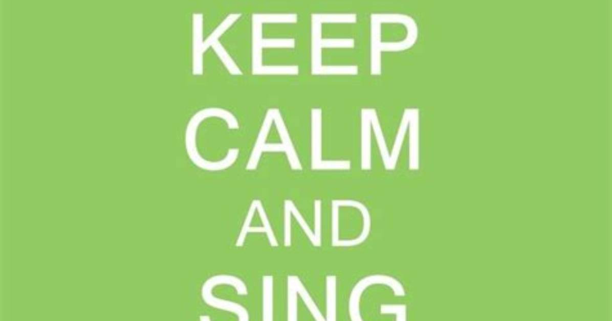 Does Singing out Loud Help?
