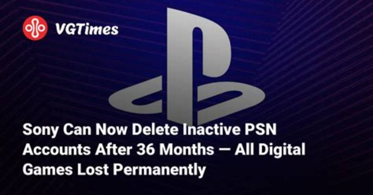 Does Sony Delete Inactive Psn Accounts?