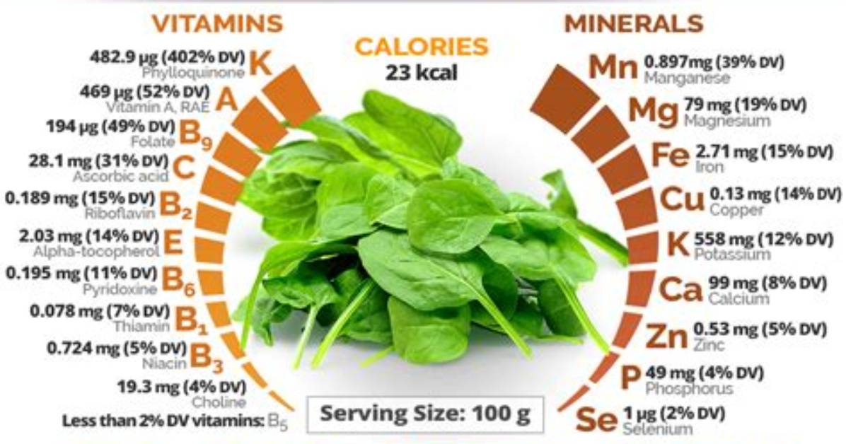 Does Spinach Have Vitamin C?