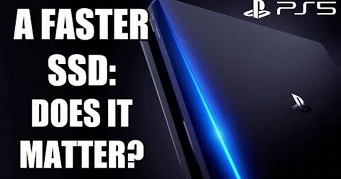 Does Ssd Make Games Faster?