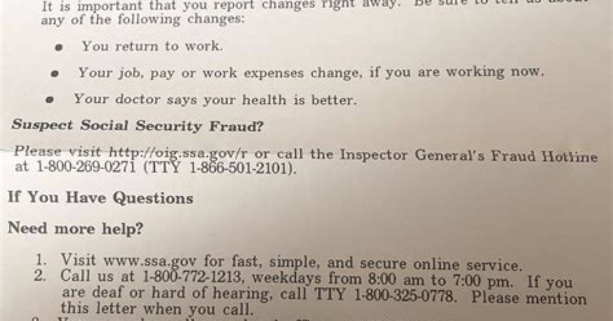 Does Ssi Call You?