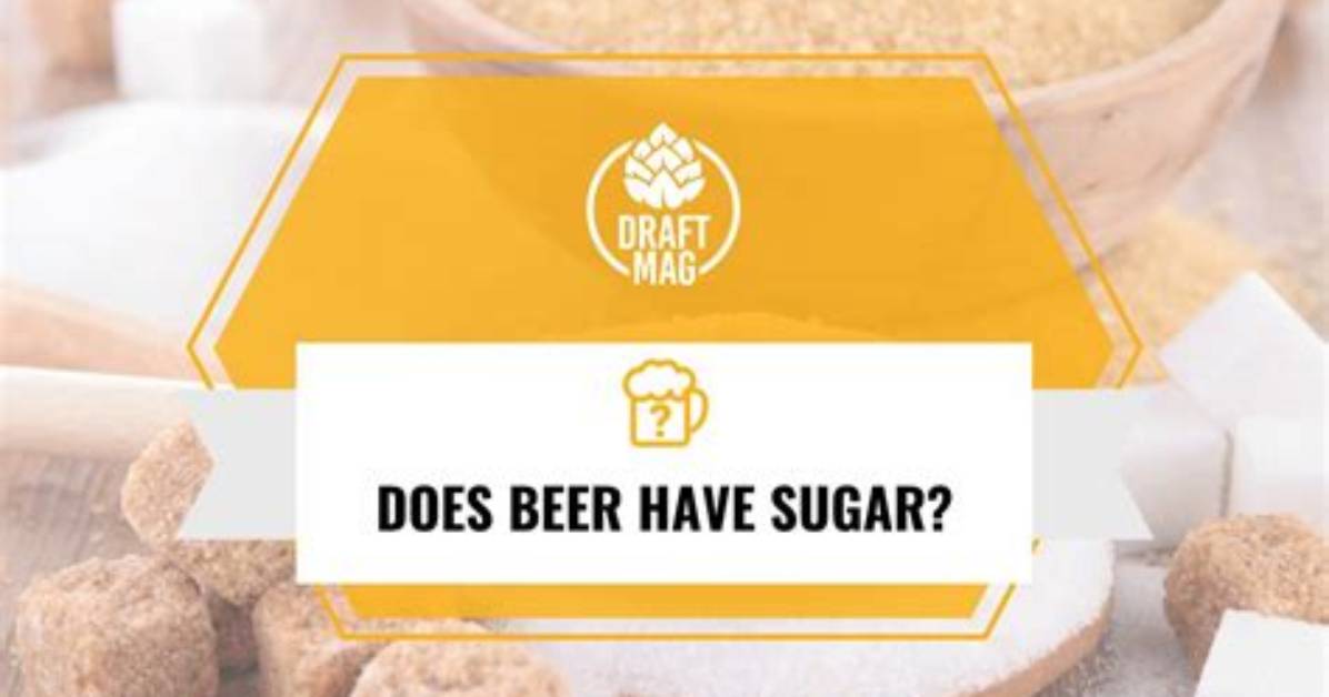 Does Straub Beer Have Sugar?
