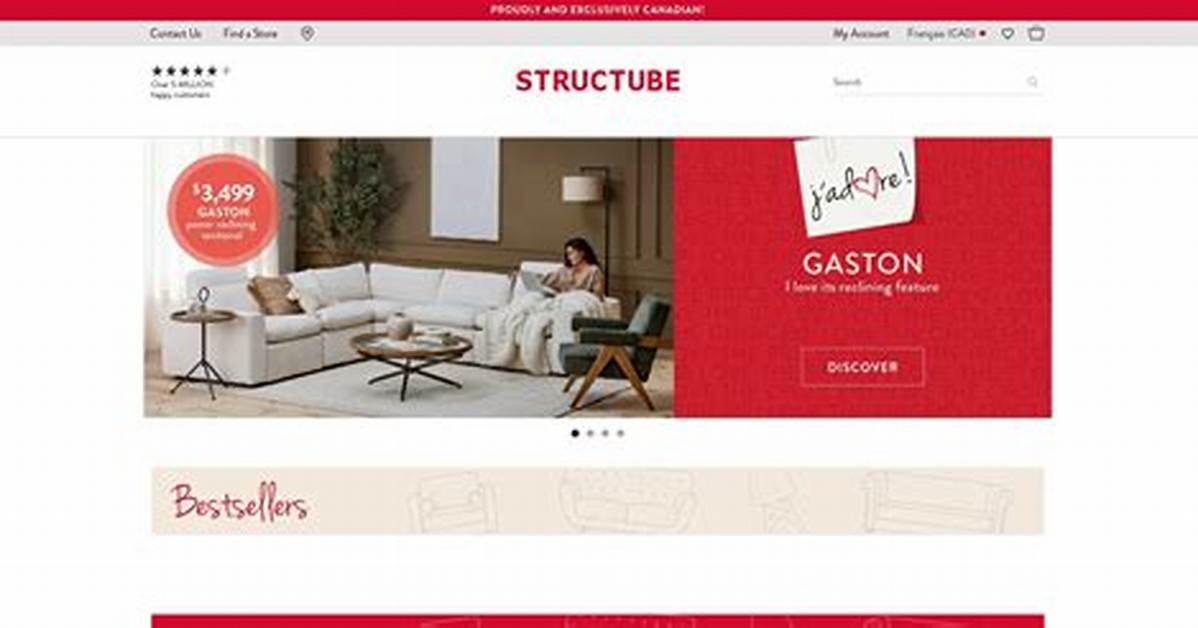 Does Structube Deliver to the Us