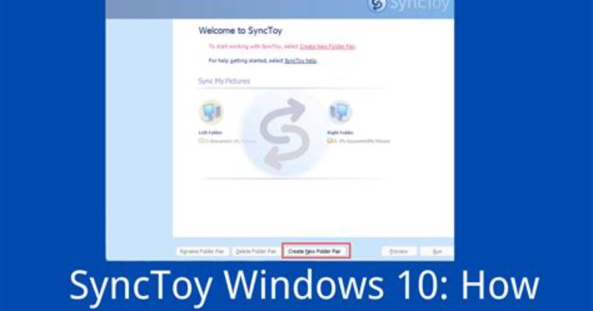 Does Synctoy Work on Windows 10?