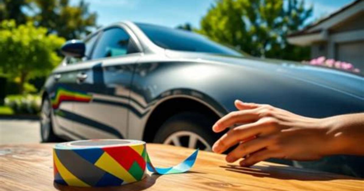Does Tape Ruin Car Paint