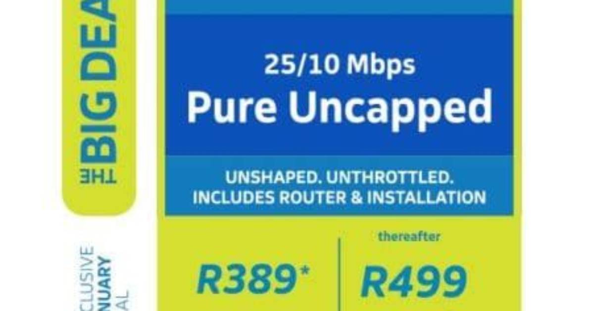 Does Telkom Throttle Uncapped Fibre?
