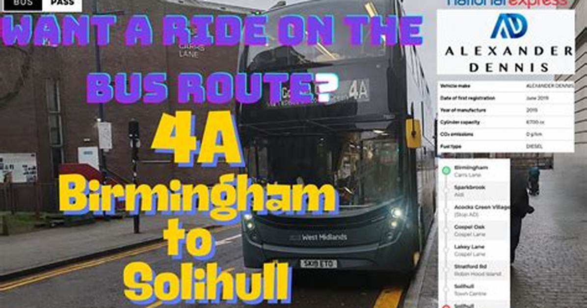 Does the 4A Go to Solihull?