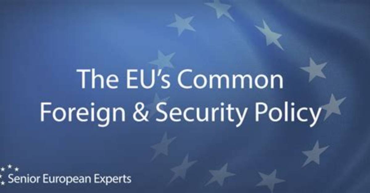 Does the Eu Have a Common Foreign Policy?