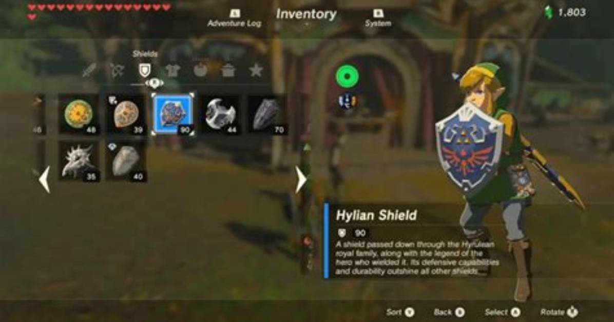 Does the Hylian Shield Break?