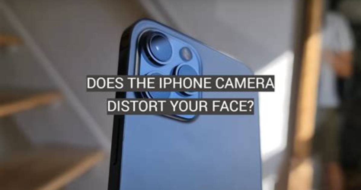 Does the Iphone Camera Flip Your Face?