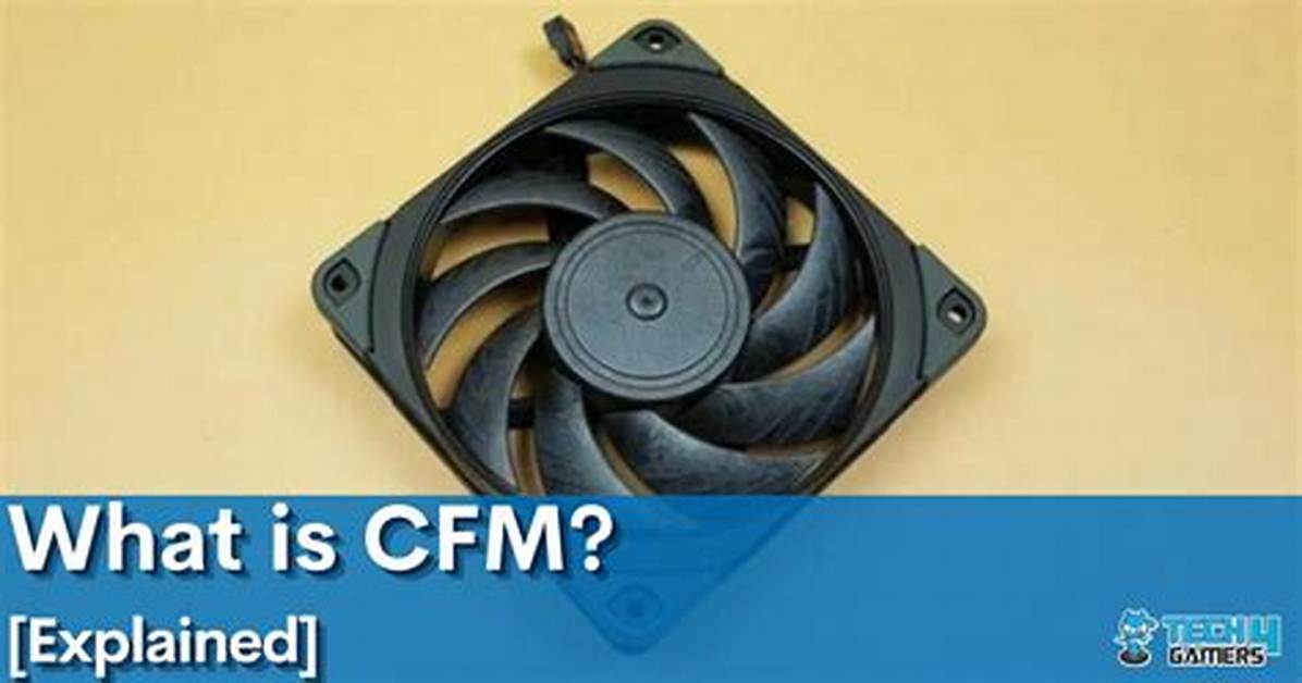 Does the Term Cfm Mean?