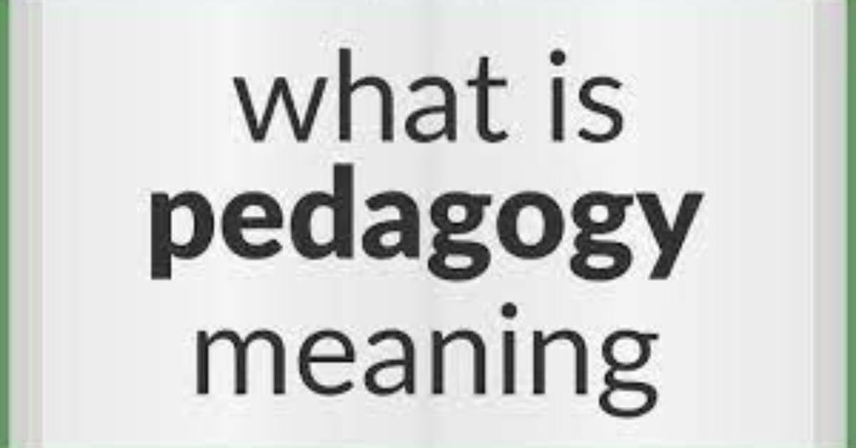 Does the Word Pedagogue Mean?