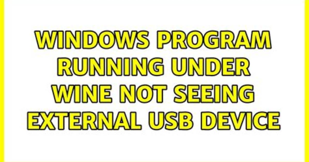 Does This Windows Program Running Under Wine Not Recognize the Absolute Pathname to Its Argument?