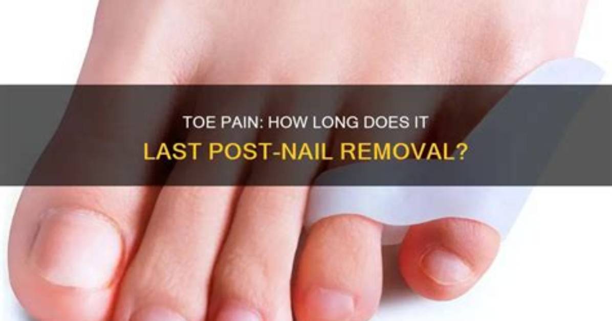 Does Toe Nail Removal Hurt?