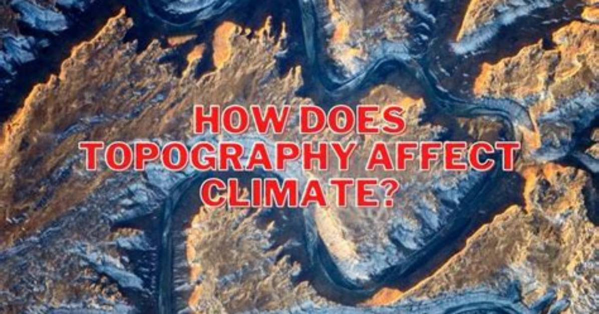 Does Topography Affect Tornadoes?