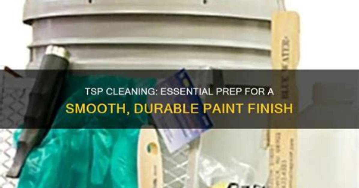 Does Tsp Remove Paint?