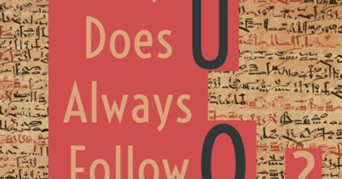 Does U Always Come After Q?